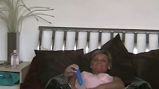 Wife fucking and draining using an assortment of fuckfest toys